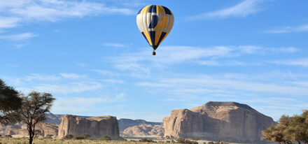 Al Ula Ballon Saudi Arabien Rundreise